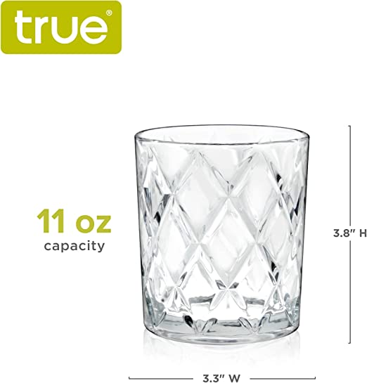Scotch Glasses by True, Set of 4