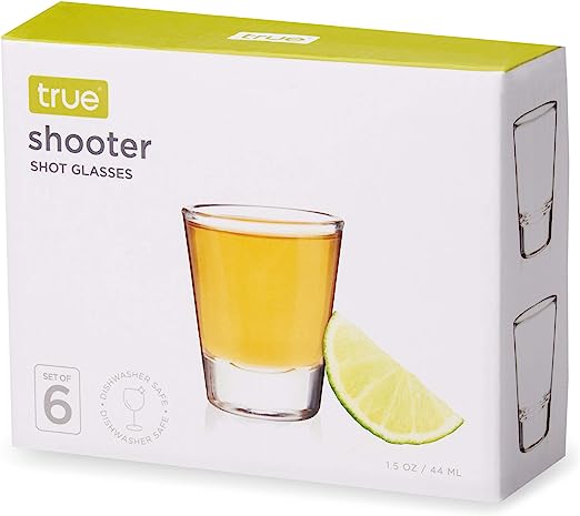 1.5 oz Shot Glass Set of 6 by True