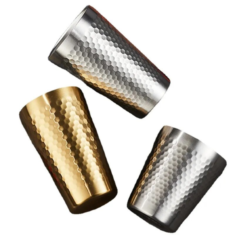 Premium Double Layer Stainless Steel Drinking Cup (Various Sizes)