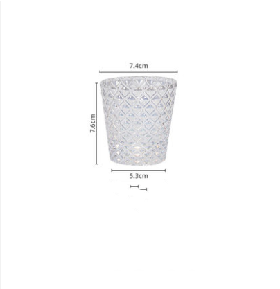 Modern Pineapple Style Crystal Whiskey Glass
