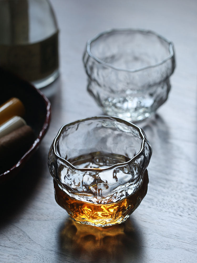 Chuyun Pre-Historic Japanese Style Whiskey Glass
