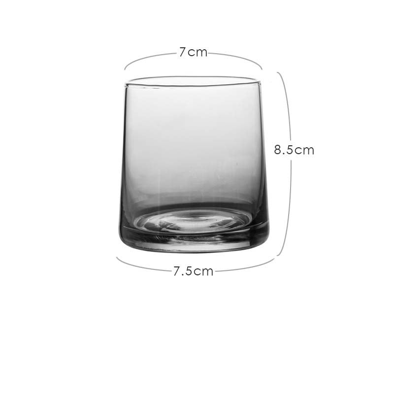 Creative Transparent Colorful Whiskey Glass