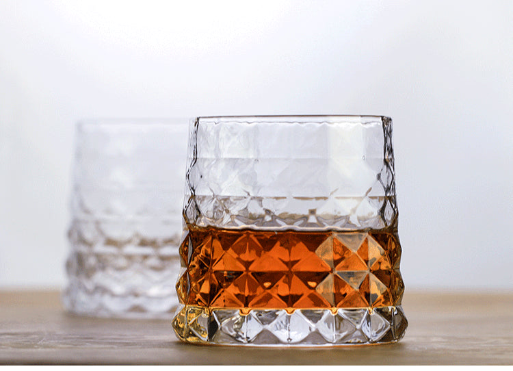 Modern Prism Whiskey Glass
