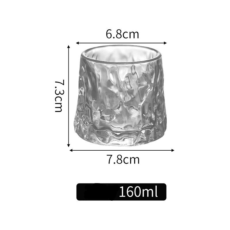 Elegant Rotating Whiskey Glass