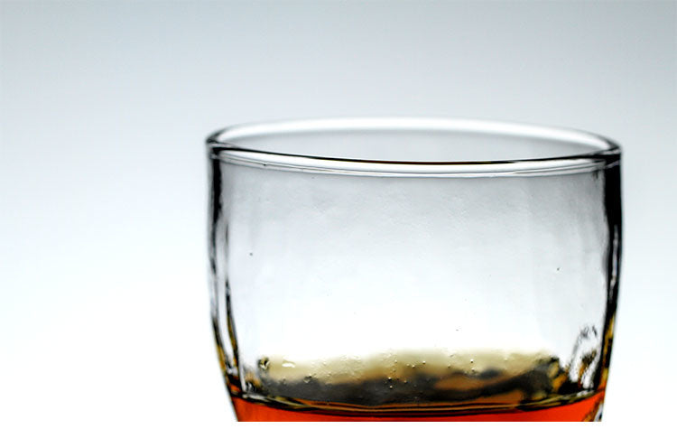 Edo Glass Japanese Irregular Tumbler Whiskey Glass