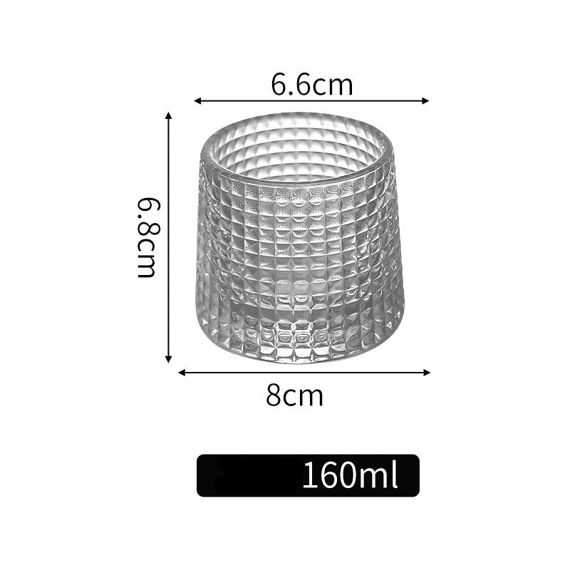 Elegant Rotating Whiskey Glass