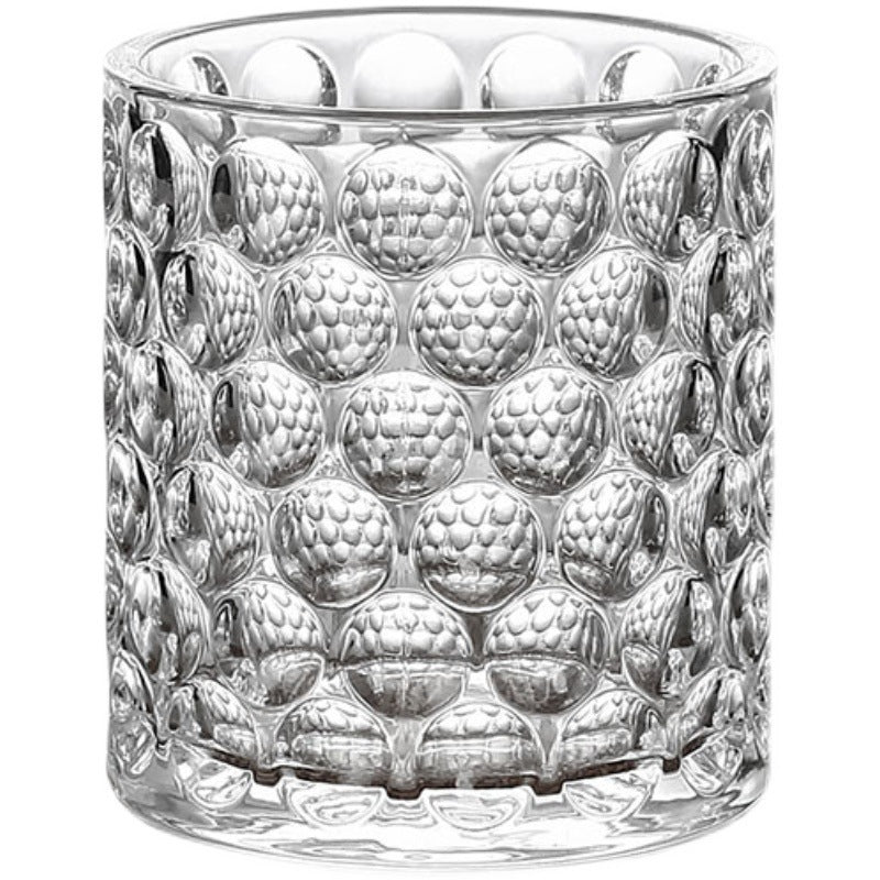 Edo Glass Elegant Japanese Fish Scale Whiskey Glass Set
