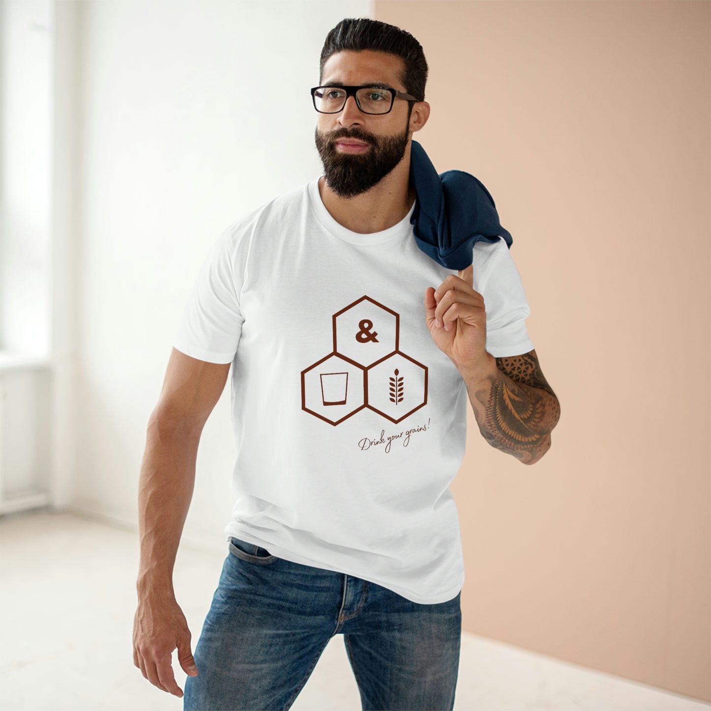 Drink Your Grains Men's Tee
