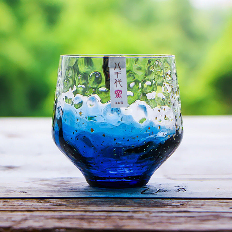 Japanese Style Starry Sky Whiskey Glass
