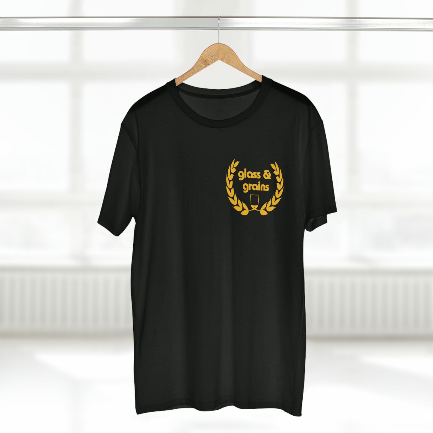 Glass & Grains Crest Men's Tee