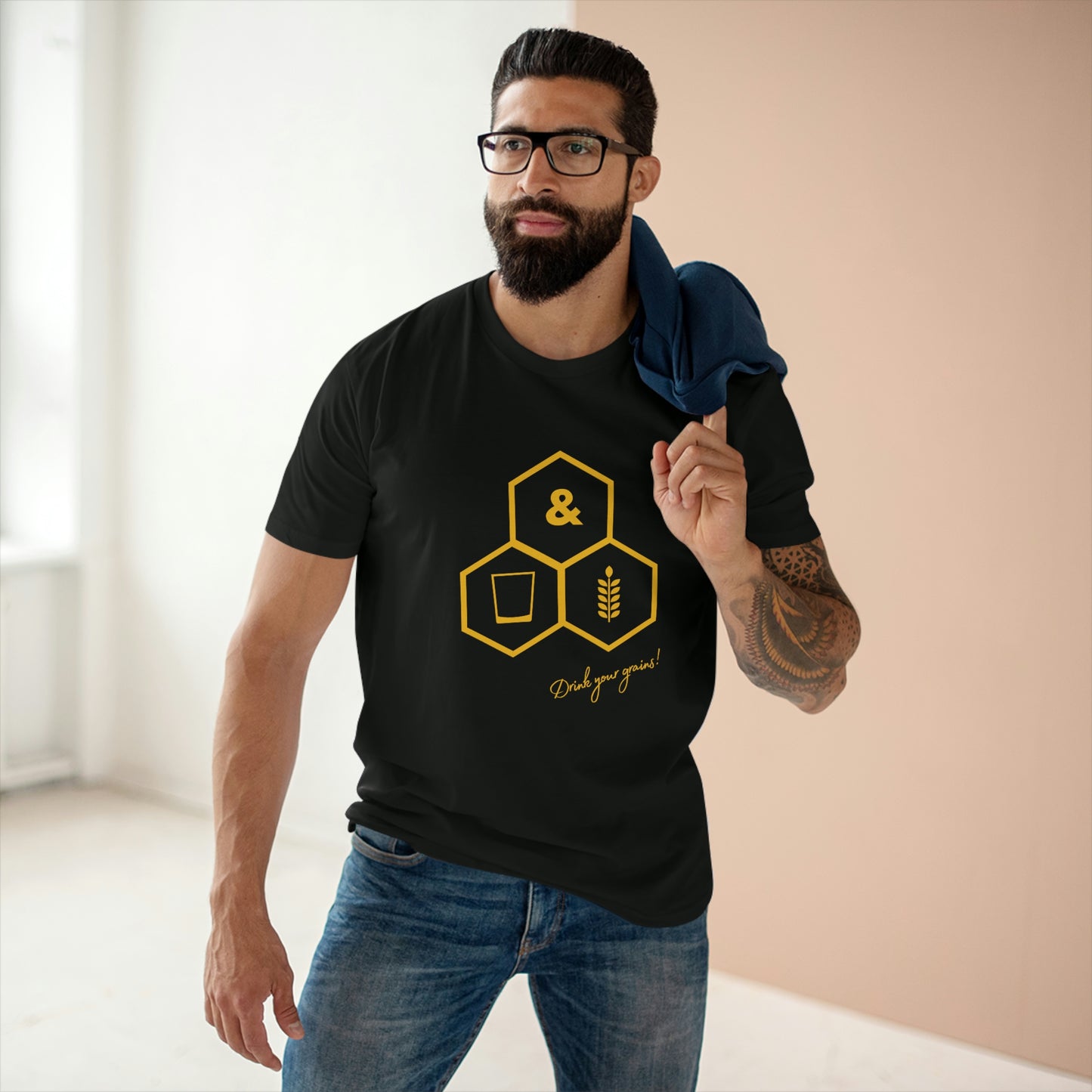 Drink Your Grains Men's Tee