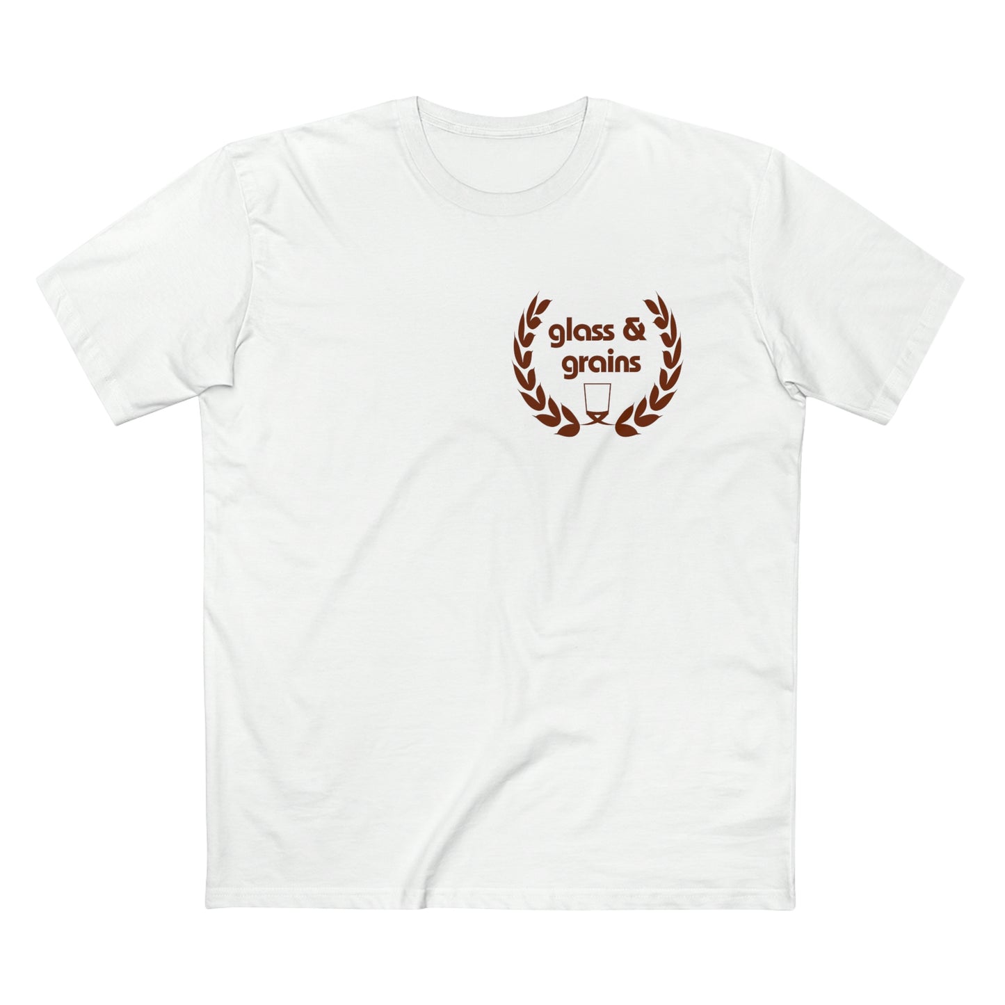 Glass & Grains Crest Men's Tee