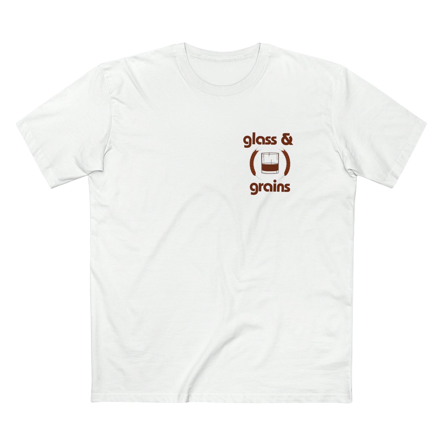 Glass & Grains Alt Crest Men's Tee