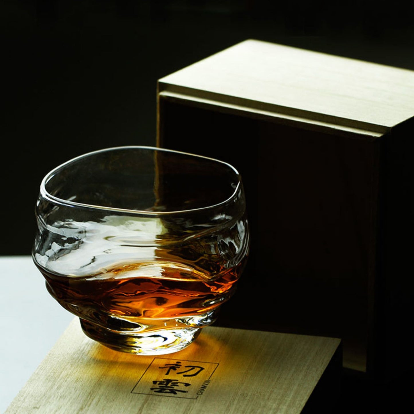 Japanese Teacup Style Whiskey Glass