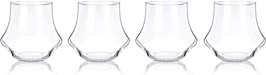 True Minimal Whiskey Glasses Set of 4
