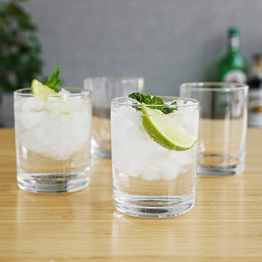 Old Fashioned Whiskey Glasses, Set of 4 by True