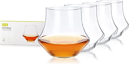 True Minimal Whiskey Glasses Set of 4