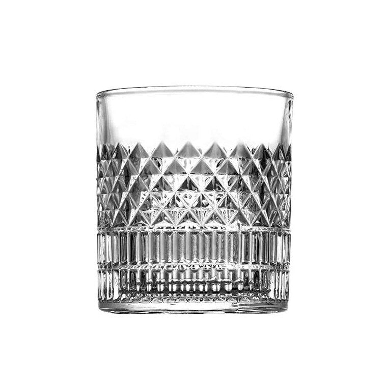 Four Piece Crystal Whiskey Glass Set