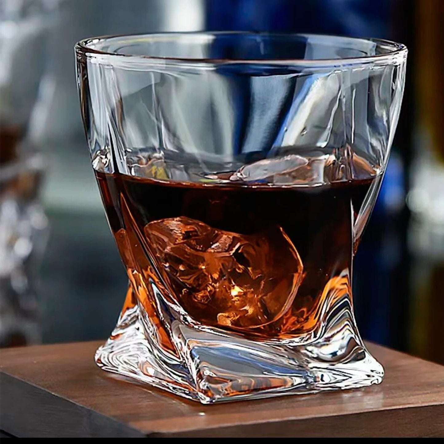 Creative Twisted Whiskey Glass (10 oz)