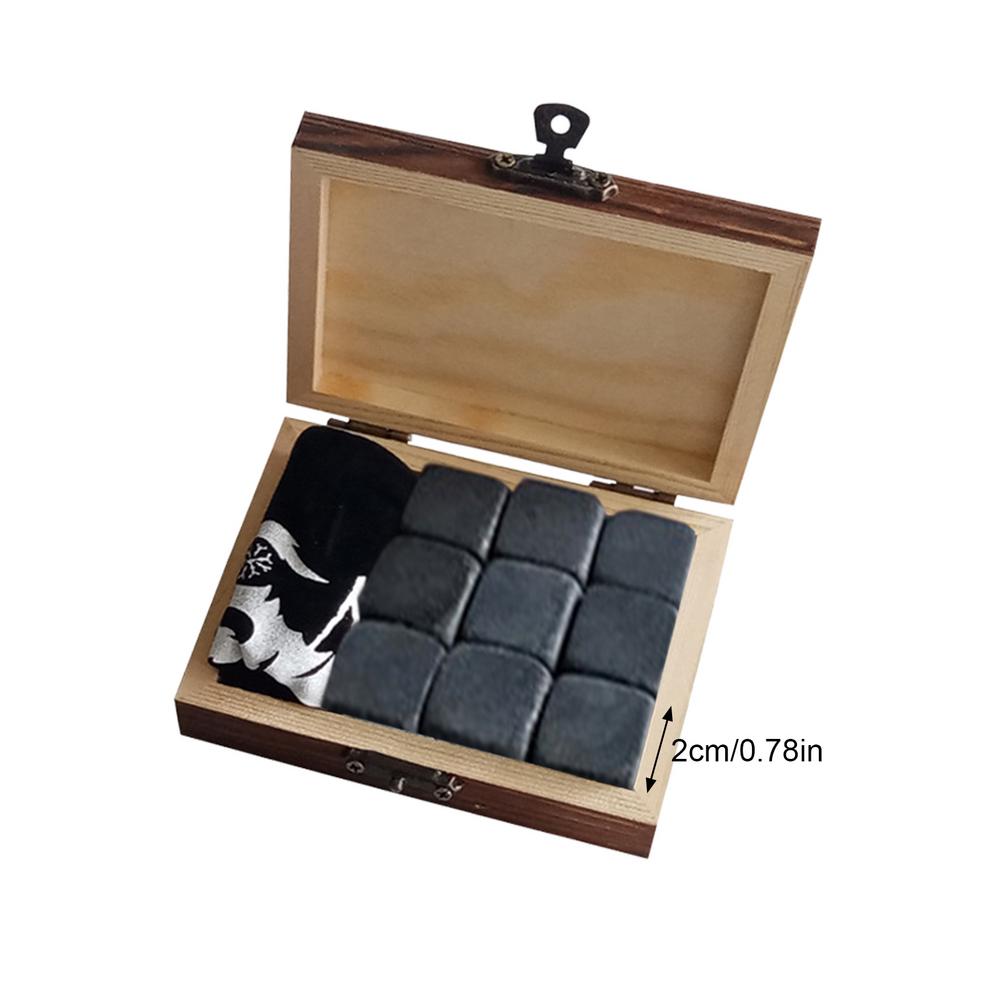 Classy Whiskey Stones Set 9 Pieces