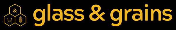 Glass & Grains logo