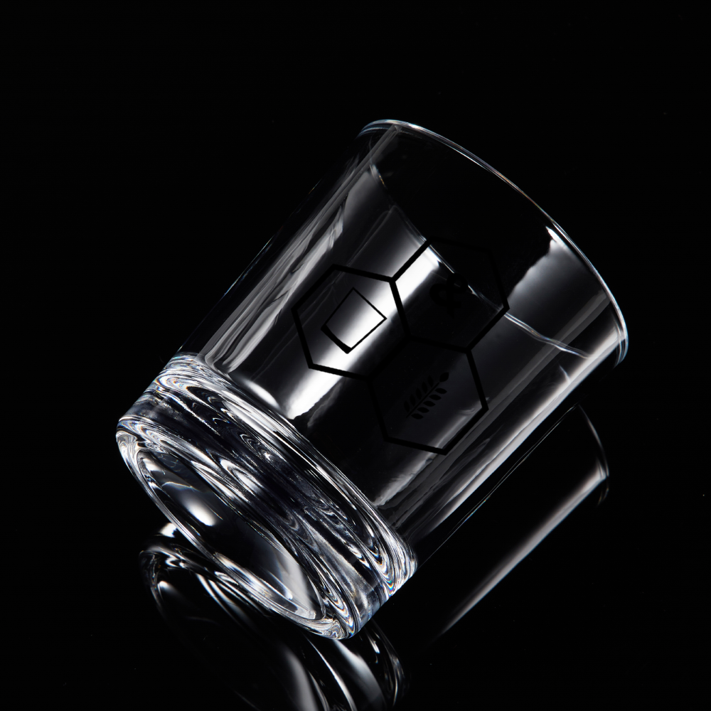 Drink Your Grains Classic Tumbler Whiskey Glass