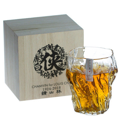 Chamvin Glass Japanese Teacup Style Whiskey Glass