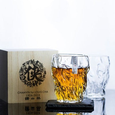 Chamvin Glass Japanese Teacup Style Whiskey Glass