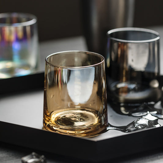 Creative Transparent Colorful Whiskey Glass