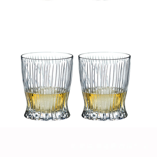 Japanese Style Striped Whiskey Glass Set