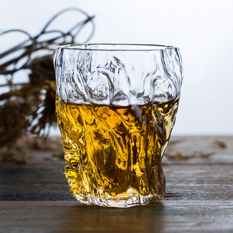 Chamvin Glass Japanese Teacup Style Whiskey Glass