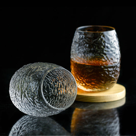 Chamvin Glass Japanese Cocoon Style Whiskey Glass