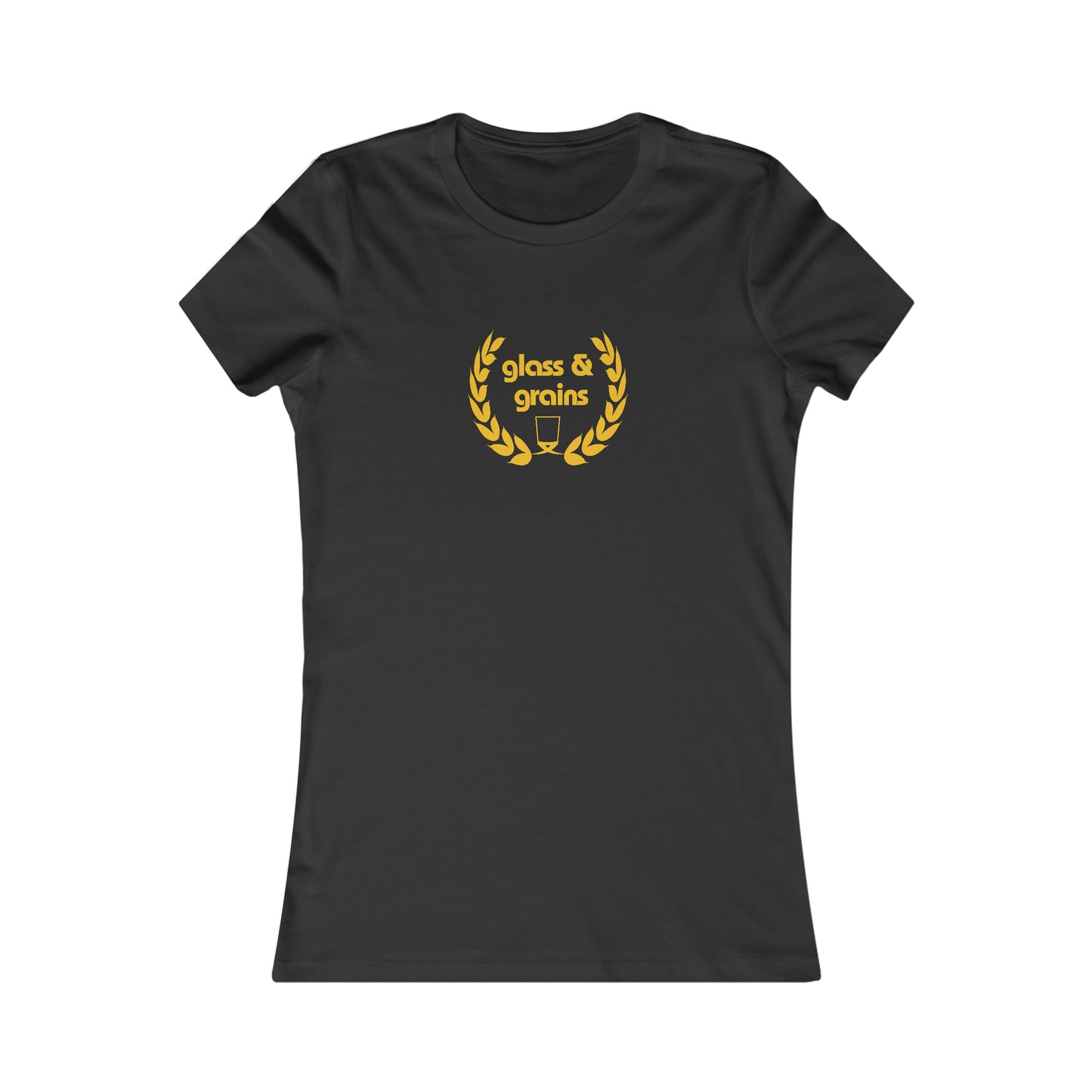 Glass & Grains Crest Women's Tee