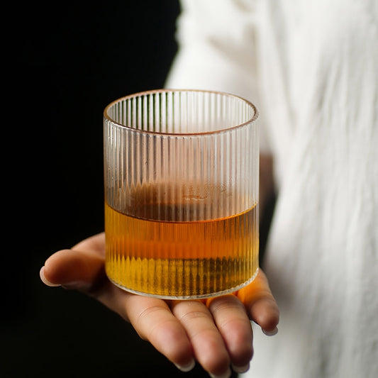 Ripple Whisky Glasses, Set of 4
