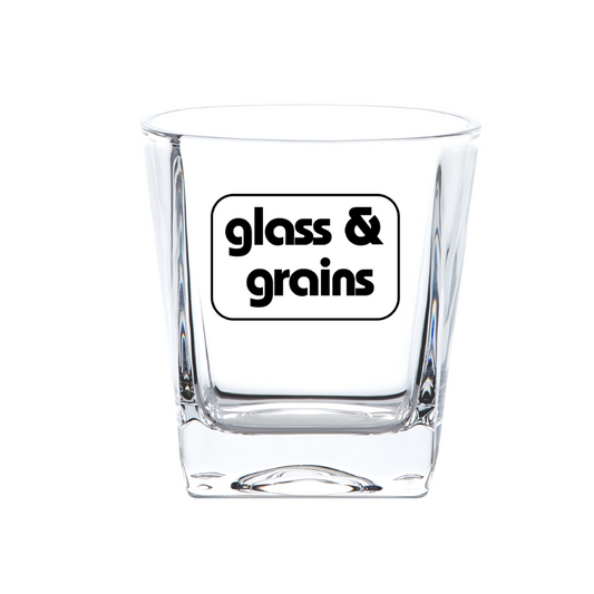 Glass & Grains Classic Square Rock Glass
