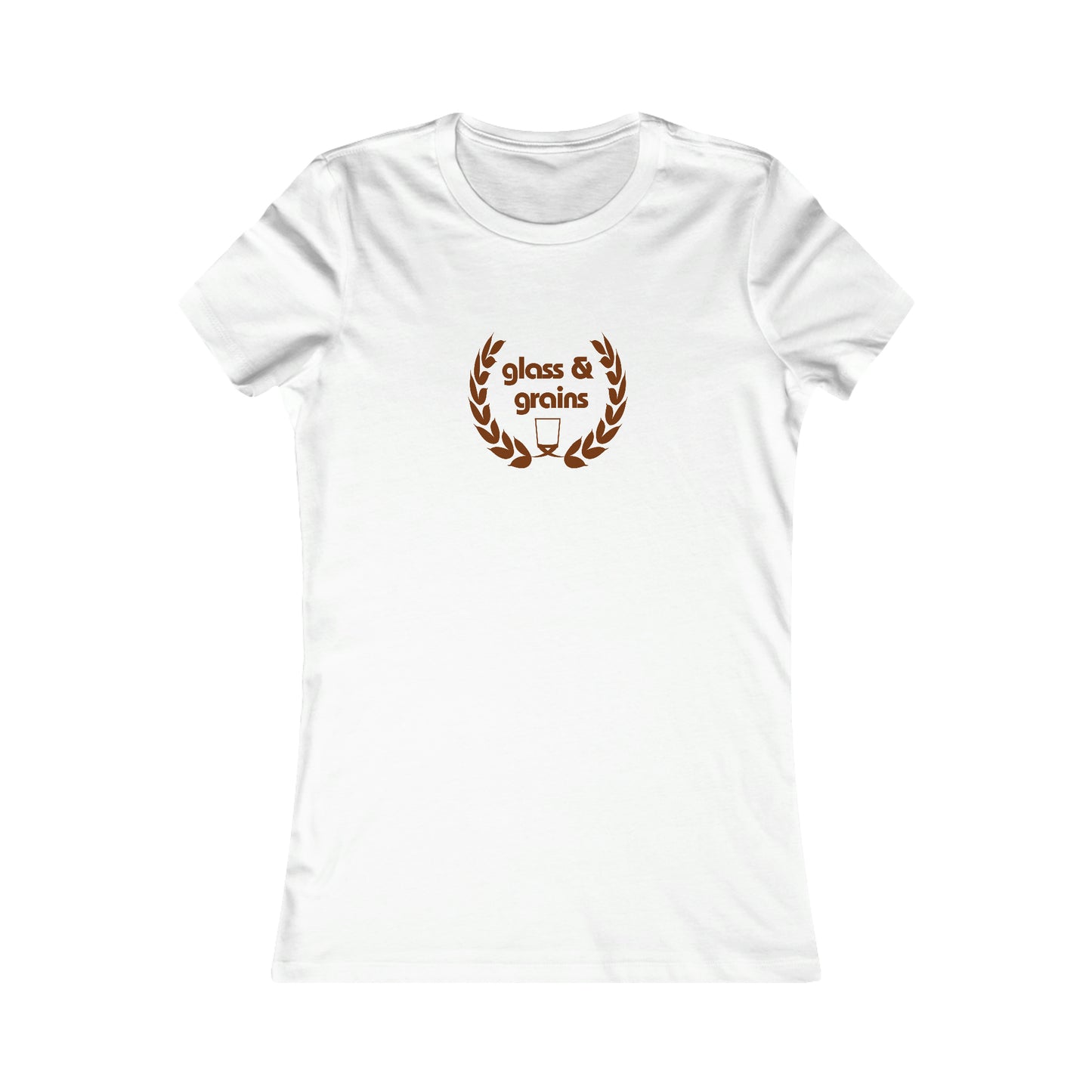 Glass & Grains Crest Women's Tee